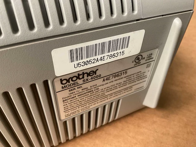 Brother sx-4000 electronic typewriter - afbeelding 5 van  6