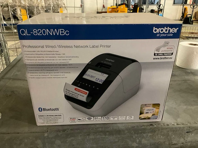 Brotherql-820nwbc bonnenprinter - afbeelding 1 van  1