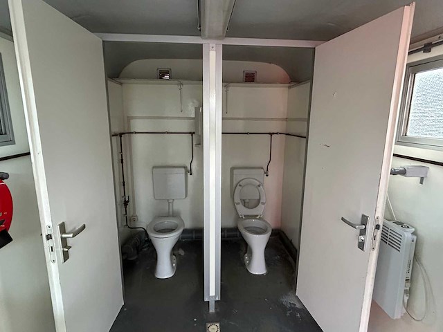 Brouwer sanitair unit op slede - afbeelding 6 van  16