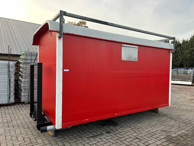 Brouwer sanitair unit op slede - afbeelding 1 van  16