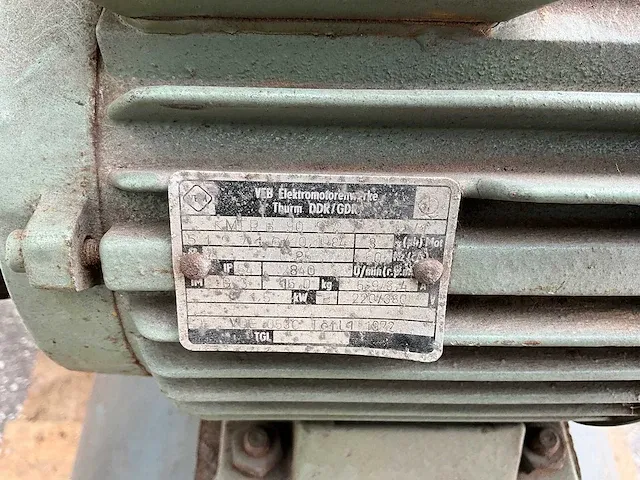 Brown 1,5 kw luchtcompressor - afbeelding 6 van  6