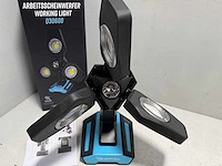 Brüder mannesmann q30600 | zware quantool led werklamp - krachtige lithium accu - dimbaar 500-3500 lm - ip54 - volledig draaibaar - afbeelding 2 van  2