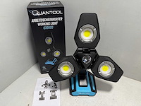 Brüder mannesmann q30600 | zware quantool led werklamp - krachtige lithium accu - dimbaar 500-3500 lm - ip54 - volledig draaibaar - afbeelding 1 van  2