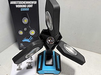 Brüder mannesmann q30600 | zware quantool led werklamp - krachtige lithium accu - dimbaar 500-3500 lm - ip54 - volledig draaibaar - afbeelding 2 van  2