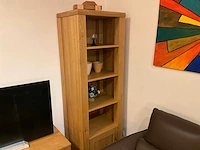 Brugge eiken boekenkast - afbeelding 2 van  5