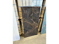 Bruine marmerlook tegel 60x120 23,04 m2 - afbeelding 1 van  3