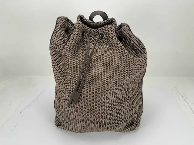 Brunello cucinelli - straw backpack - afbeelding 1 van  3