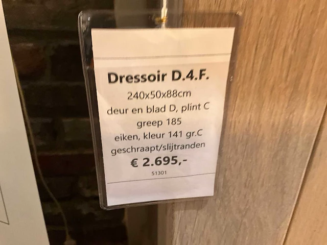 Bruni eiken dressoir - afbeelding 3 van  11