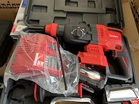 Brushless rotary hammer, sanderz, 2x 18v 4ah, geel dwlt lijn, 2025 - afbeelding 1 van  2