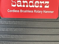 Brushless rotary hammer, sanderz, 2x 18v 4ah, geel dwlt lijn, 2025 - afbeelding 2 van  2