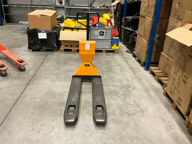 Bruss hand hydraulische palletwagen - afbeelding 1 van  4