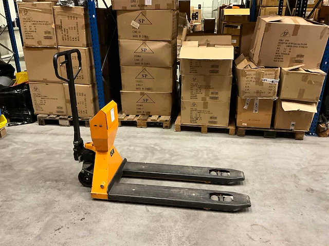 Bruss hand hydraulische palletwagen - afbeelding 2 van  4