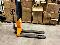 Bruss hand hydraulische palletwagen - afbeelding 2 van  4