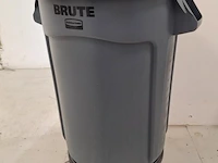 Brute industriële afvalbak, verrijdbaar - 55x80 cm - afbeelding 1 van  3