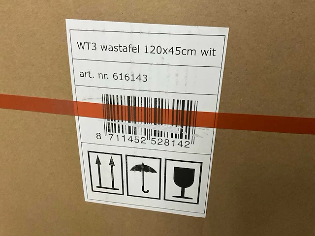Bruynzeel bando wastafel 120x10x45 - afbeelding 5 van  8