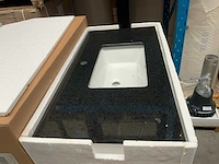 Bruynzeel graniet kera 101cm wastafel (8x) - afbeelding 4 van  5