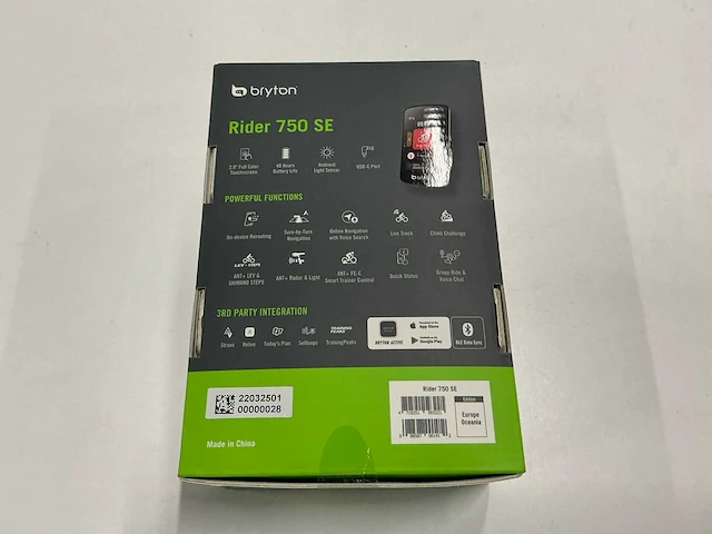 Bryton rider 750 se fietscomputer - afbeelding 2 van  2