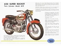 Bsa - a10 sr - super rocket - motor - afbeelding 11 van  18