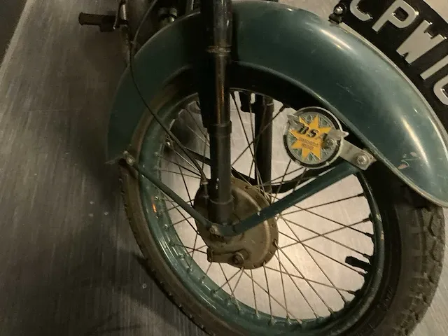 Bsa bantam 1964 classic motorfiets - afbeelding 11 van  23
