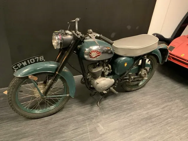 Bsa bantam 1964 classic motorfiets - afbeelding 12 van  23