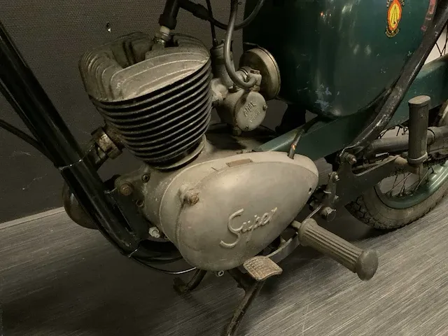 Bsa bantam 1964 classic motorfiets - afbeelding 23 van  23