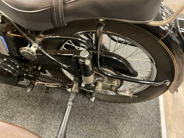Bsa zijspan b33 motorfiets - scherpenzeel - afbeelding 2 van  18