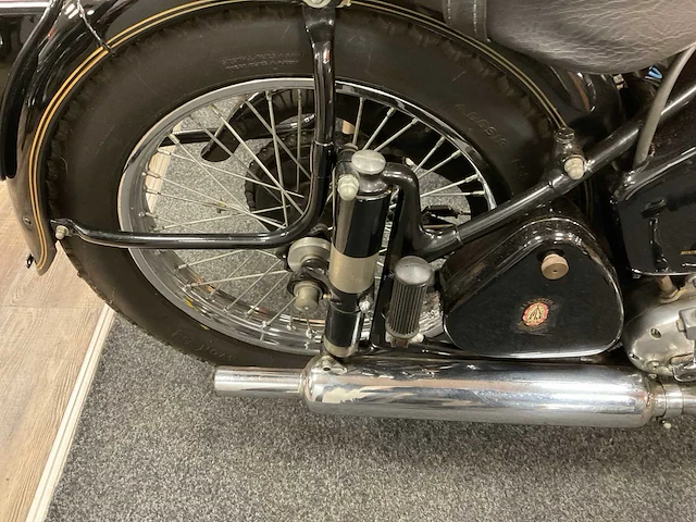 Bsa zijspan b33 motorfiets - scherpenzeel - afbeelding 3 van  18