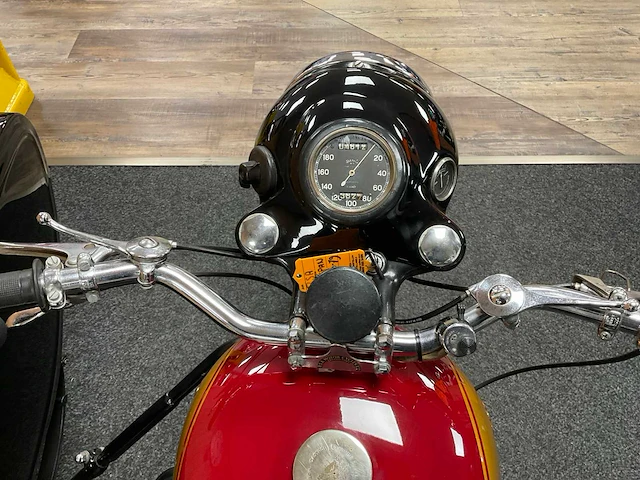 Bsa zijspan b33 motorfiets - scherpenzeel - afbeelding 7 van  18