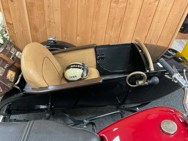 Bsa zijspan b33 motorfiets - scherpenzeel - afbeelding 8 van  18