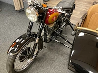 Bsa zijspan b33 motorfiets - scherpenzeel - afbeelding 9 van  18