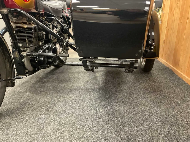 Bsa zijspan b33 motorfiets - scherpenzeel - afbeelding 10 van  18