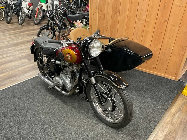 Bsa zijspan b33 motorfiets - scherpenzeel - afbeelding 11 van  18
