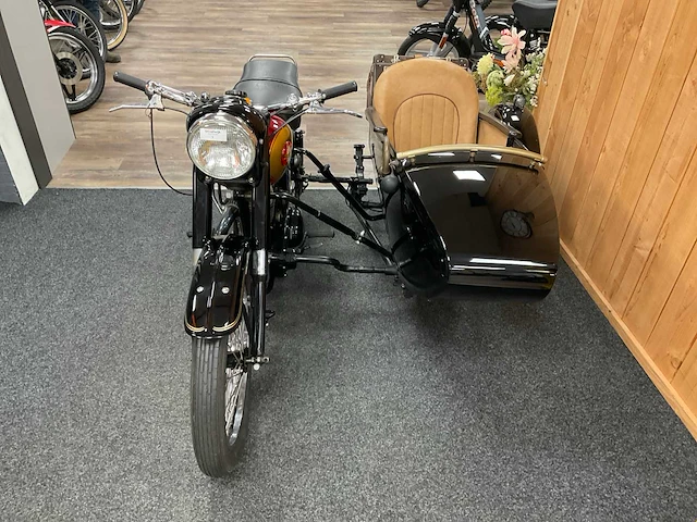 Bsa zijspan b33 motorfiets - scherpenzeel - afbeelding 14 van  18