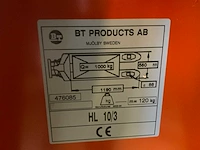 Bt hl 10/3 hand hydraulische palletwagen - afbeelding 6 van  6