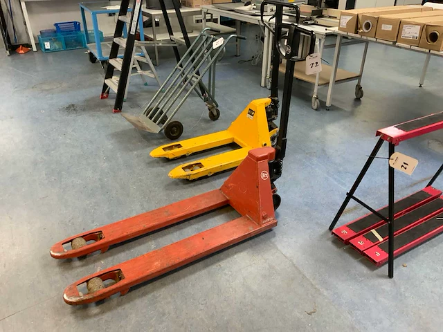 Bt hydraulische handpalletwagen - afbeelding 1 van  3