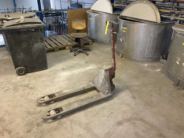 Bt l2000 hand hydraulische palletwagen - afbeelding 2 van  3