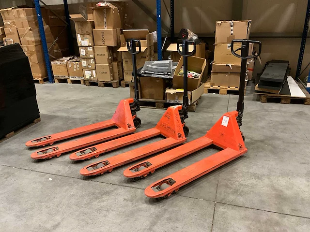 Bt quick lift hand hydraulische palletwagen (3x) - afbeelding 1 van  3