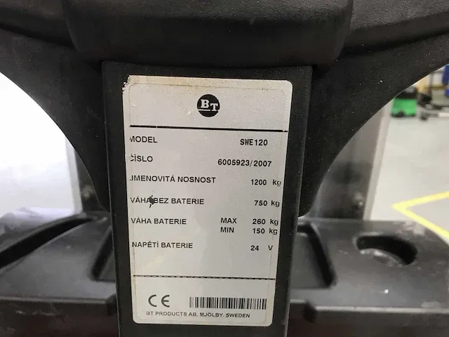 Bt swe 120 stapelaar - afbeelding 7 van  10