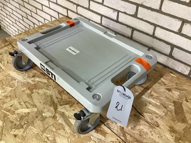 Bti t-loc trolley voor festool systainer - afbeelding 2 van  4