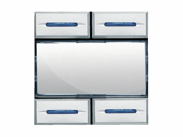 Bticino knx axolute bediening 4 knoppen met labelhouder - afbeelding 1 van  1