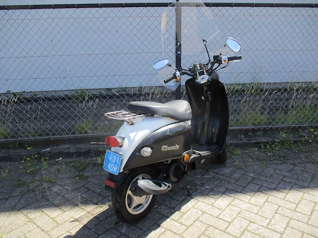 Btm classic - snorscooter - retro bt49qt-11 - scooter - afbeelding 9 van  11
