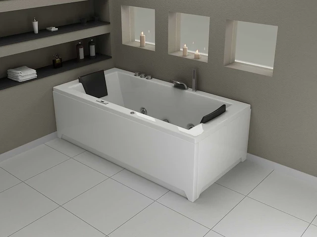 Bubbelbad - gegalvaniseerd stalen frame - vonato - salina - afbeelding 7 van  16