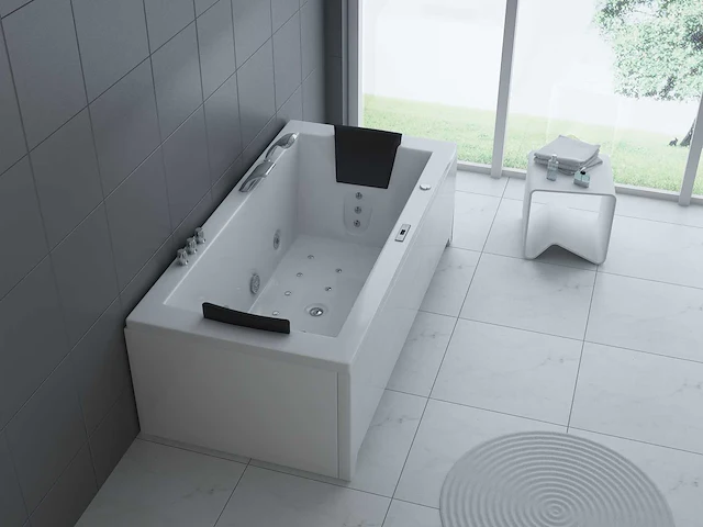 Bubbelbad - gegalvaniseerd stalen frame - vonato - salina - afbeelding 1 van  16