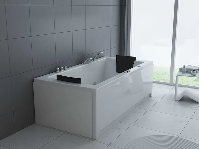 Bubbelbad - gegalvaniseerd stalen frame - vonato - salina - afbeelding 9 van  16