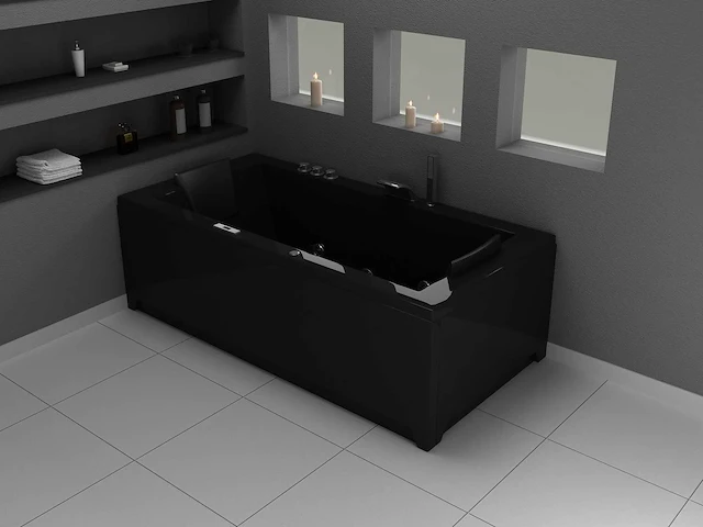 Bubbelbad - gegalvaniseerd stalen frame - vonato - salina - afbeelding 13 van  16