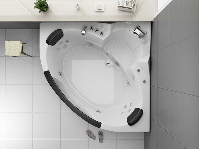 Bubbelbad - vonato - lyvessa - hoekbad - afbeelding 3 van  9