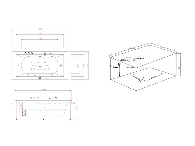 Bubbelbad - vonato - salina - half vrijstaand - afbeelding 6 van  16
