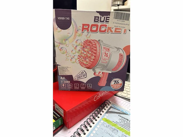 Bubble rocket gun - bubble 76 - return goods (100x) - afbeelding 4 van  9