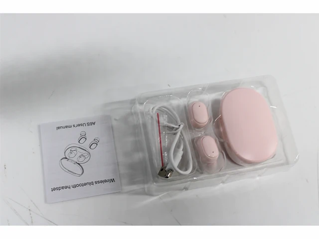 Bubebuffy bluetooth in-ear headphones roze - afbeelding 2 van  2