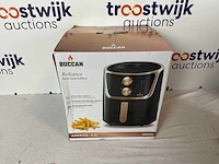 Buccan – 5 liter – hetelucht friteuse - rose gold/zwart - afbeelding 2 van  3
